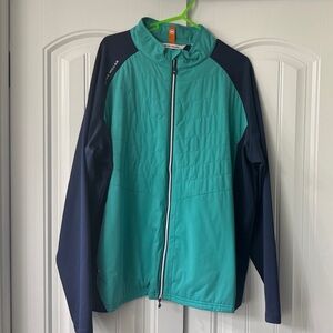 Peter Millar Teal and Navy Jacket